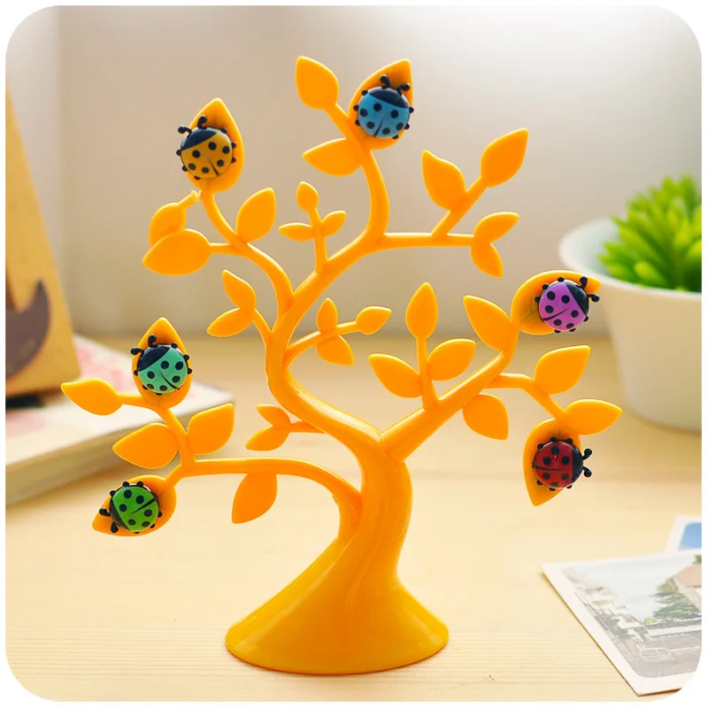 Креативная папка для заметок с божьей коровкой и деревом записная книжка