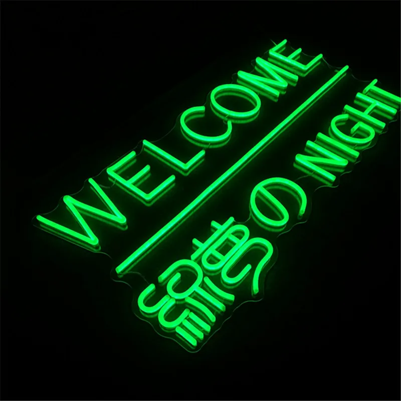 Складная неоновая вывессветильник 3D Светодиодная индивидуальная Гибкая буква