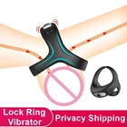 Вибратор-кольцо ASENGRY для задержки эякуляции