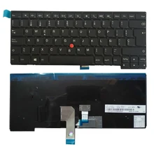 NEW SP laptop keyboard FOR LENOVO THINKPAD T440 T440S T431S T440P T450 T450S Spanish  04Y2736