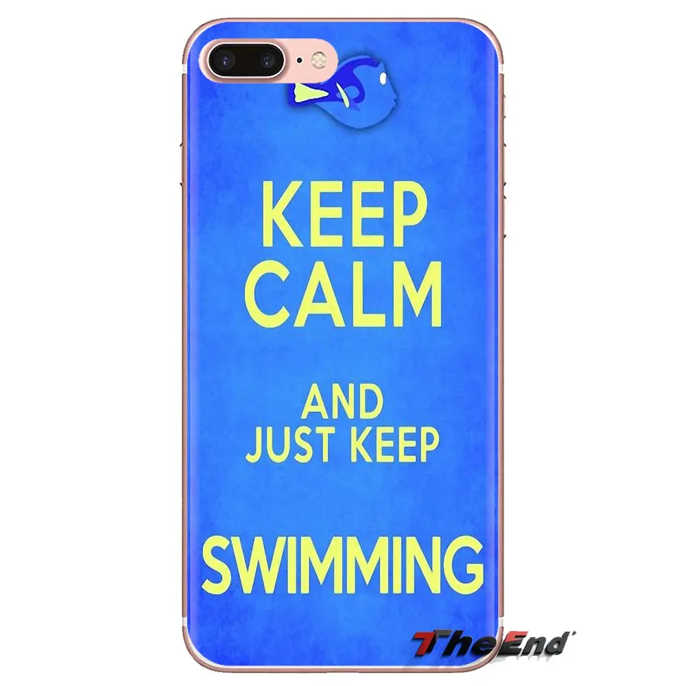 Silicone Skin Cover Keep calm And Enjoy Go swimming For Xiaomi Mi6 Mi 6 A1 Max Mix 2 5X 6X Redmi Note 5 5A 4X 4A A4 4 3 Plus Pro |
