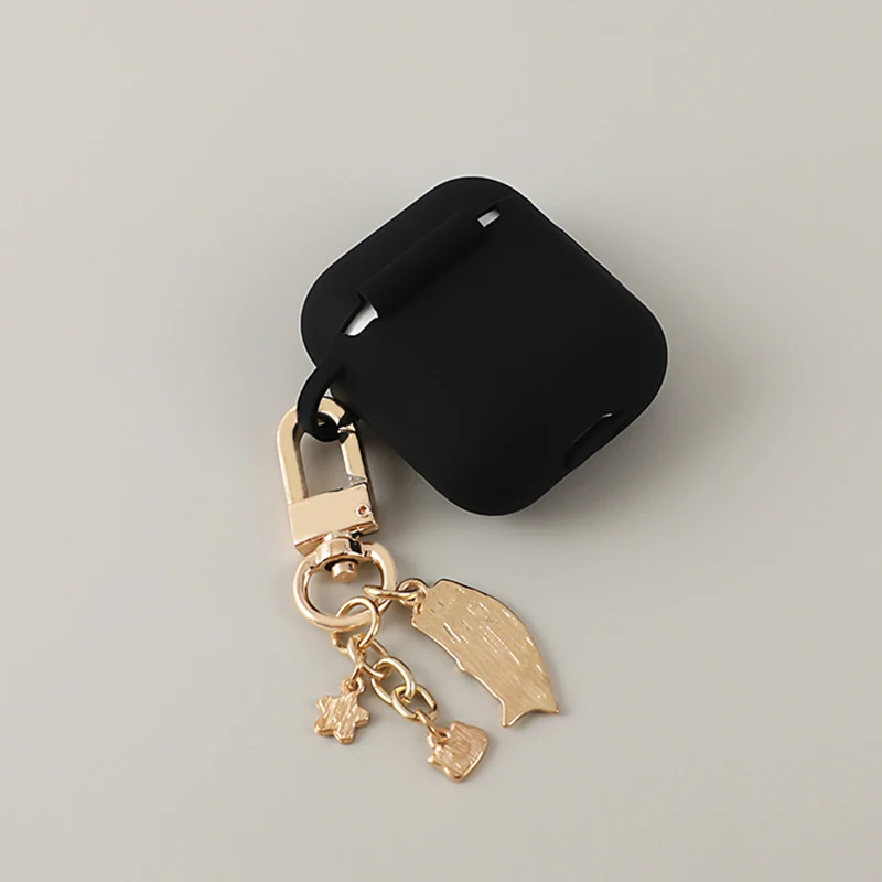 Для Apple Airpods чехол милая маленькая рыбка беспроводной Bluetooth защитный для