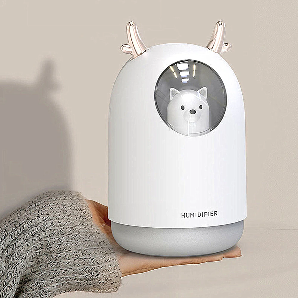 

Aroma Diffuser Air Humidifier 300ml Mini Car Essential Oil Diffuser Cute USB Ultrasonic Aromatherapy Humidifier For Home Office