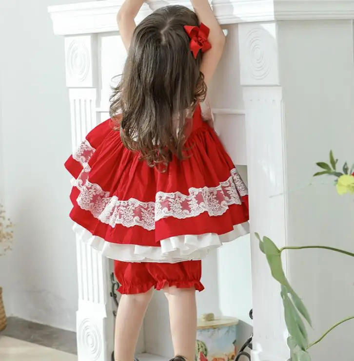 2 шт. детское кружевное бальное платье без рукавов | Детская одежда и обувь