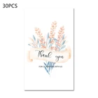 YYSD 30 шт. спасибо. Спасибо за заказ. Спасибо. Поздравительные открытки. Открытки для малого бизнеса.