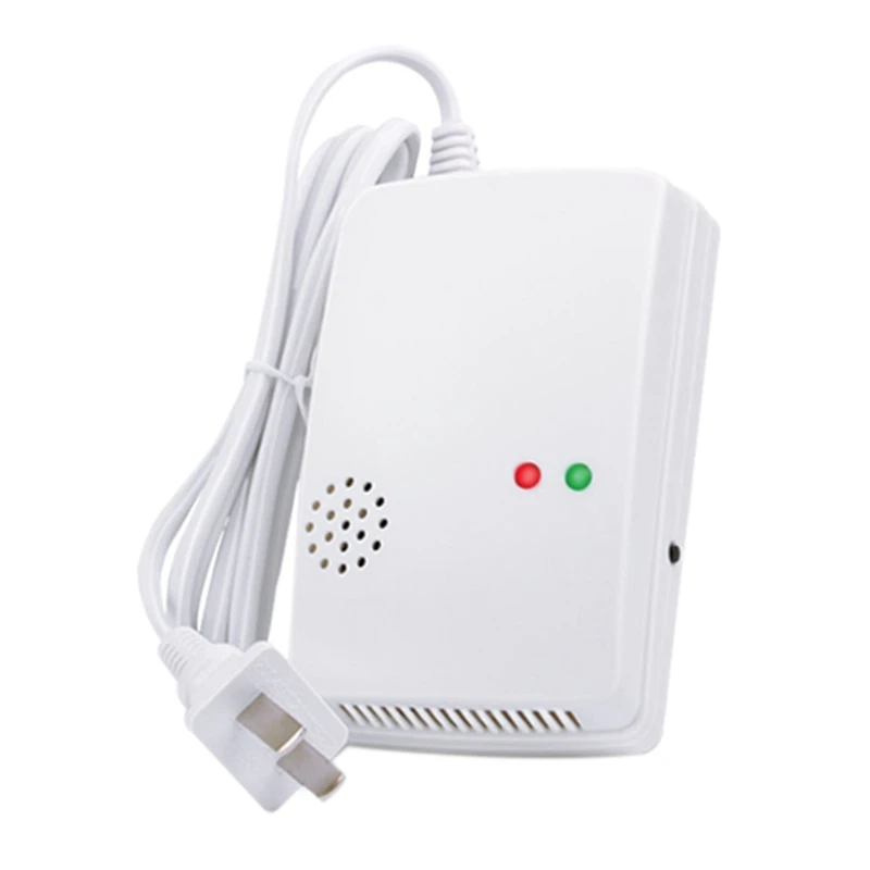 

Gas Alarm Natural Gas Household Kitchen Gas Detector Combustible Gas Leak Detection Probe EU Plug