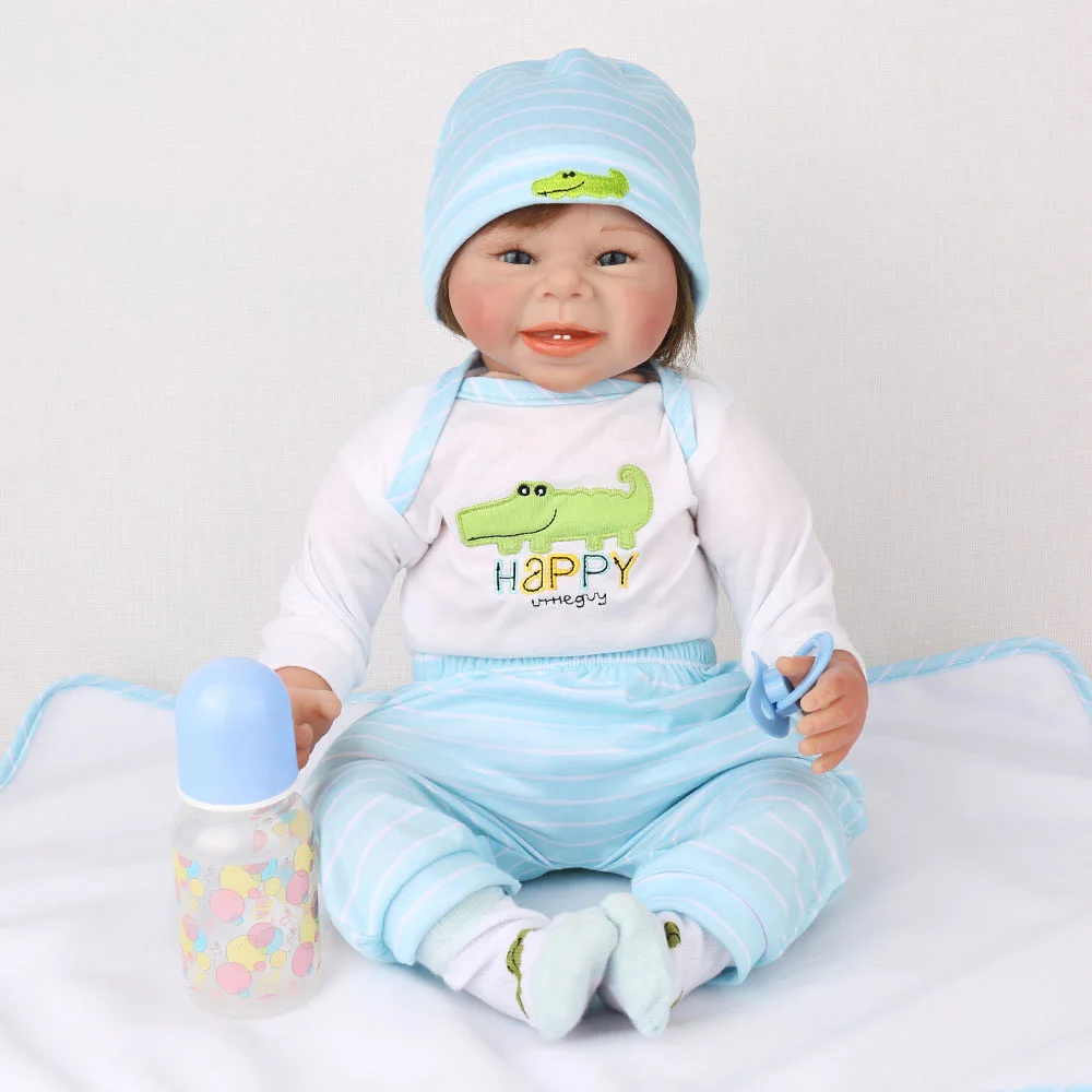 NPK реалистичные boneca reborn baby doll Мягкие настоящие сенсорные виниловые силиконовые