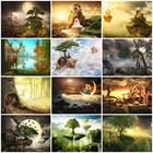 Алмазная живопись с деревом AZQSD, полный набор для алмазной вышивки Стразы, мозаичное украшение ручной работы, подарок