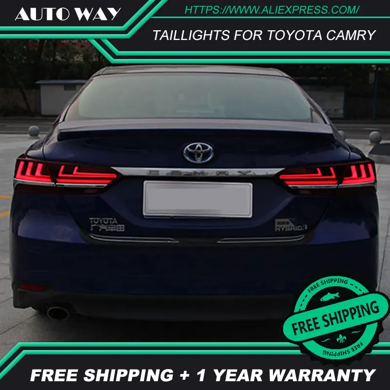 Автомобильный Стайлинг задний фонарь чехол для Toyota camry 2017 светодиодный багажник