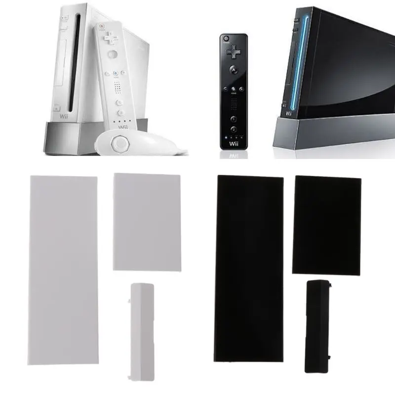 Сменная Крышка для слота карты памяти 3 крышки дверные консоли Nintendo Wii |