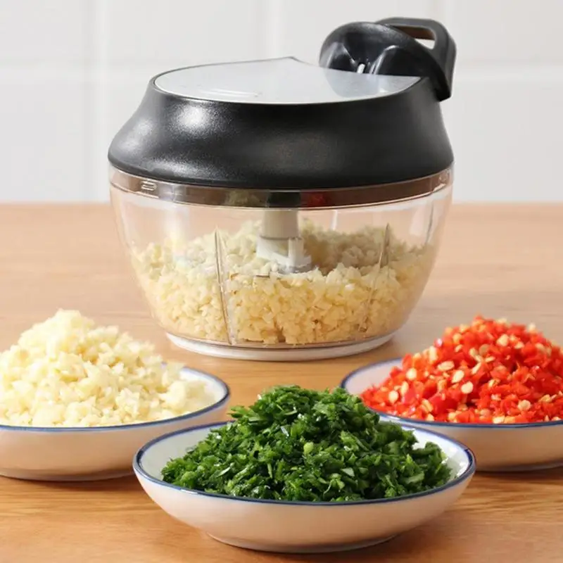 Мощная ручная мясорубка, ручной измельчитель, миксер, миксер, блендер для измельчения мяса, фруктов, овощей, орехов, измельчители