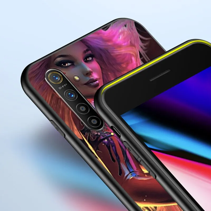

Hot Sexy Tattoo Girls For OPPO Realme 5 6 6S 6i 7 7i C17 C2 C3 C11 Q2 X2 X3 X7 X50 V15 Pro 5G Phone Case