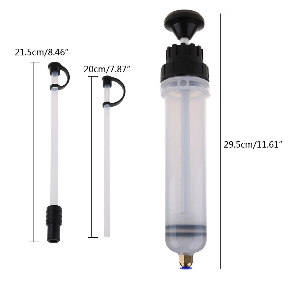 

200cc Car Oil Fluid Extractor Filling Syringe Bottle Transfer Hand Pump Tools