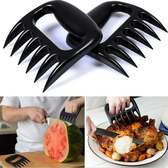 Инжектор мяса шприц птицы маринада ароматизатор нержавеющая сталь мясо приправа инжектор барбекю комплект с 5 игл - Цвет: 2Fork