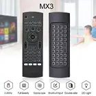 Беспроводной пульт дистанционного управления MX3 2,4G с голосовой подсветкой, ИК-обучающая клавиатура для X96 H96 MAX A95X Android Smart TV Box