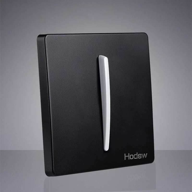 High Quality 86 Retro Black Wall Lamp Push Button Switch 1-4 Gang 1 Way 2 Light 10A 220V | Обустройство дома