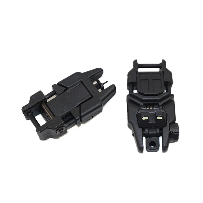 Тактический спереди и сзади прицел Комплект для M4 AR15 AR 15 20 мм Пикатинни кожаный