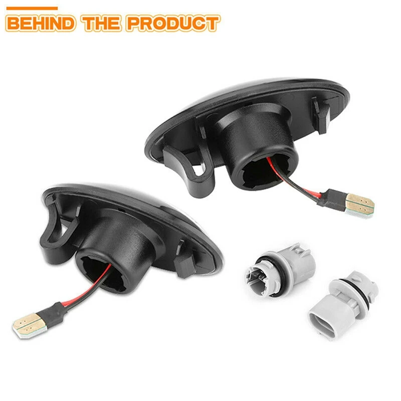 

2Pcs Led Dynamic Side MarkerTurn Signal Light Sequential Light Amber Indicator for Suzuki Swift Vitara SX4