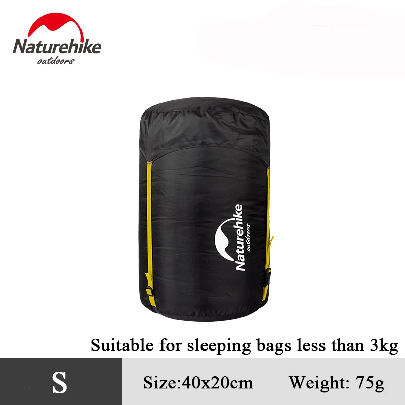Small Naturehike спальный мешок компрессионный мешок портативный 300D Оксфорд водонепроницаемый износостойкий спальный мешок, мешок для вещей Кемпинг путешествия - Цвет: Small