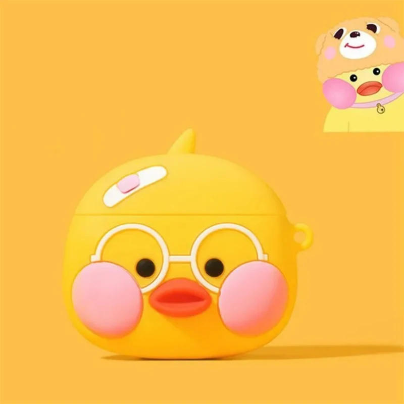 Чехол для Airpods Pro 2022 2 1 3D мультяшный милый мягкий силиконовый чехол наушников Apple 3 |