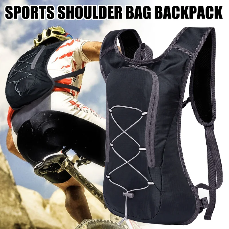 

Велосипедный рюкзак, дышащий Сверхлегкий чехол, походные велосипедные сумки, нейлоновые Регулируемые поясные пряжки FOU99