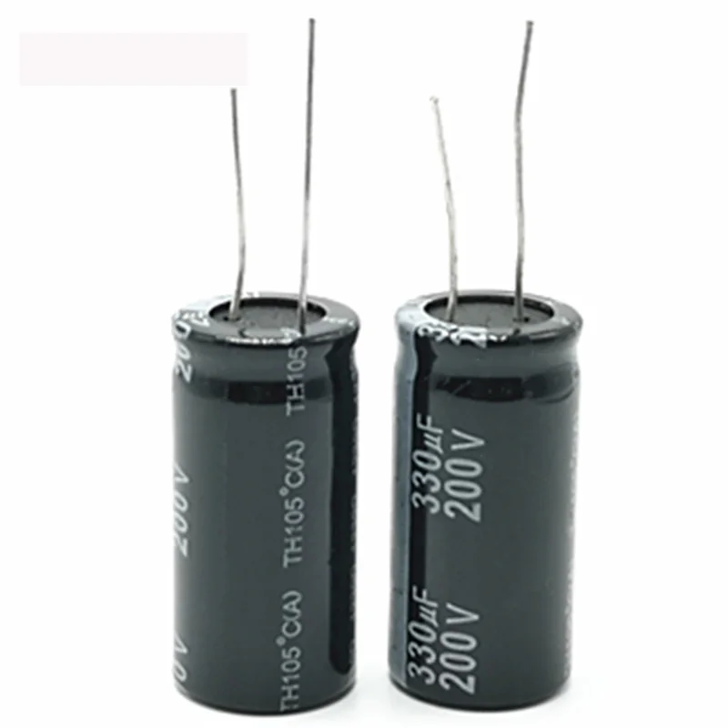 

5pcs/lot 330UF 200v 330UF aluminum electrolytic capacitor size 18*35 T29 200V330UF 20%
