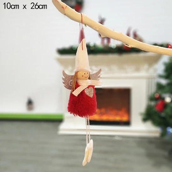 Christmas Doll 1 Счастливого Рождества акриловый светодиодный светильник Рождественская елка украшения кулон Рождественский Санта Клаус Снеговик светильник Рождественский Navidad Декор - Цвет: Christmas Doll 1