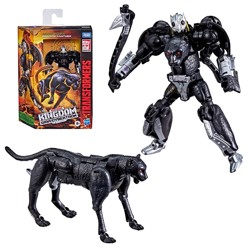 

Hasbro Transformers Toys Anime Figure Kingdom War for Cybertron Deluxe Snadow Panther Anime Action Figure Toys for Children