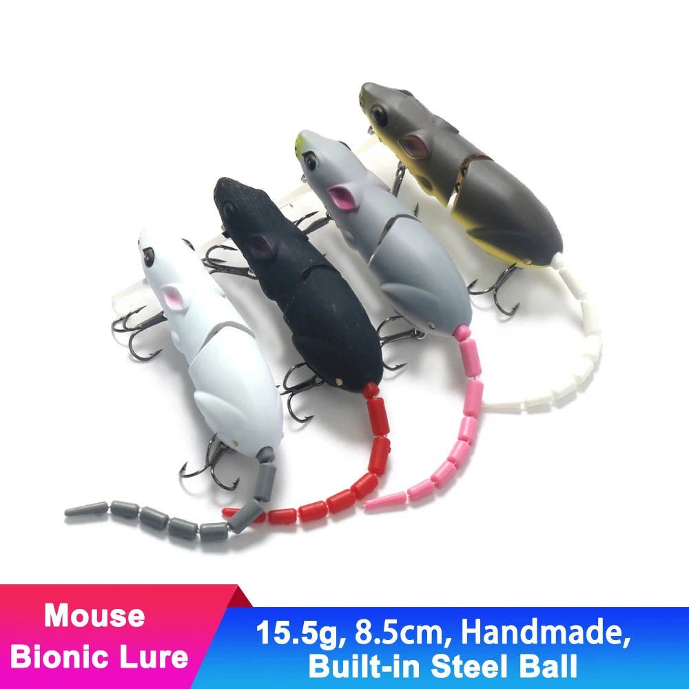3D глаз бионический искусственный мышиный шарнир рыболовная приманка 15 5 г см