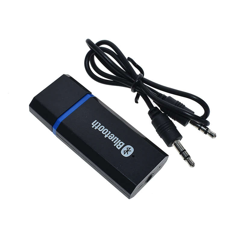 Черный AEAK Bluetooth 5,0 аудио приемник передатчик мини стерео Bluetooth AUX RCA USB 3,5 мм разъем для ТВ ПК автомобильный комплект беспроводной адаптер - Цвет: Черный