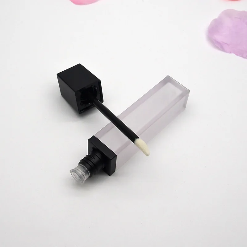 Пустые тюбики для блеска губ 7 мл прозрачный контейнер упаковки многоразовые