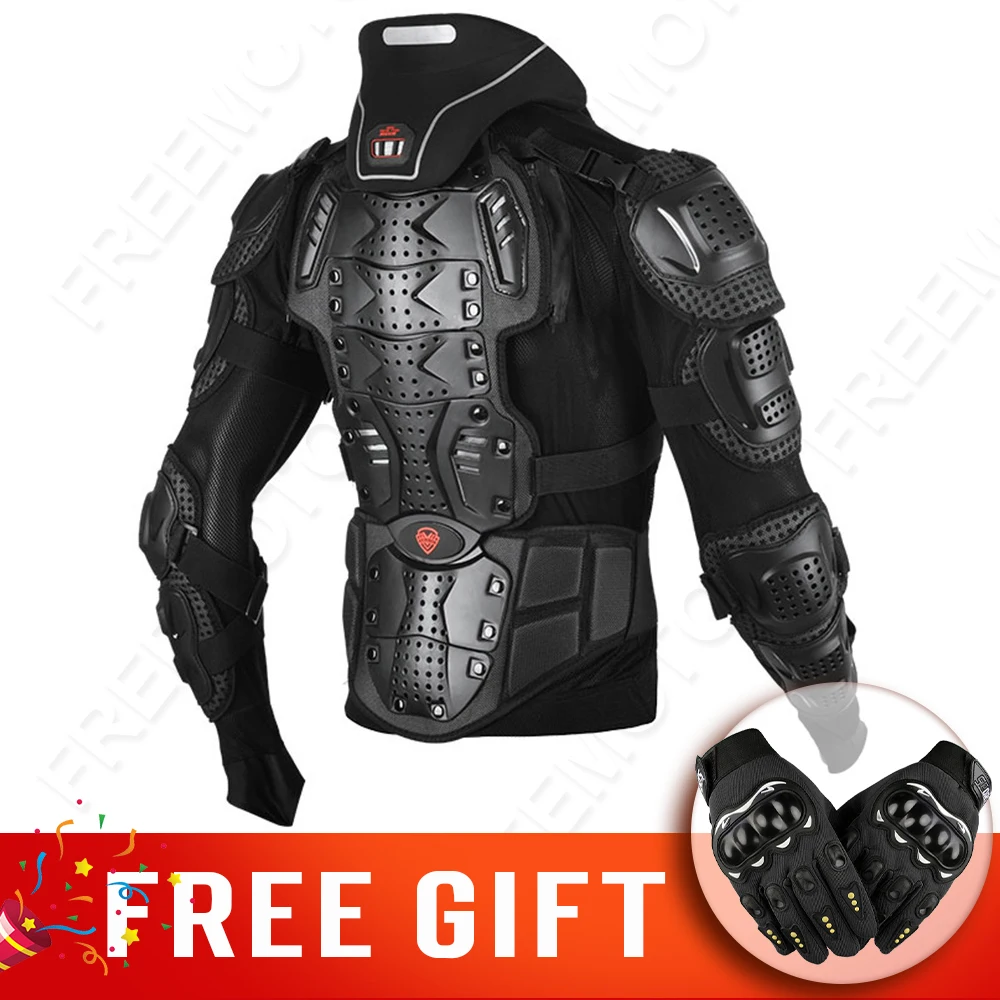 

SULAITE Motocross Jacket Body Armor Anti-fall Protective Suit Motorcycle Racing Jacket Moto Protection Body Armor Women Men
