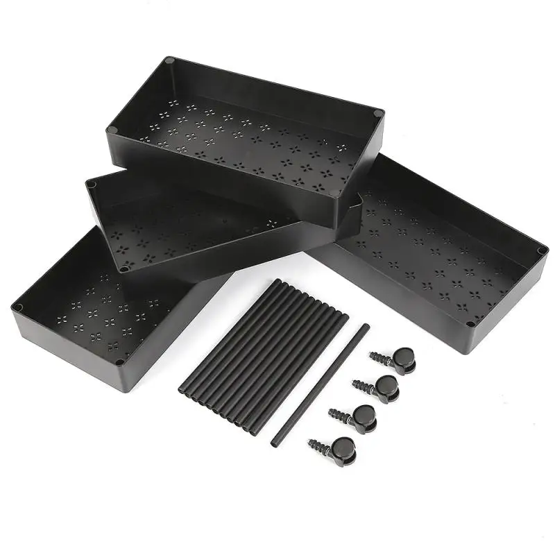 Movable Dining 4 Layer Tea Cart Small Living Room Side Cabinet Beauty Salon Trolley Kitchen Shelf Accessories HWC | Дом и сад