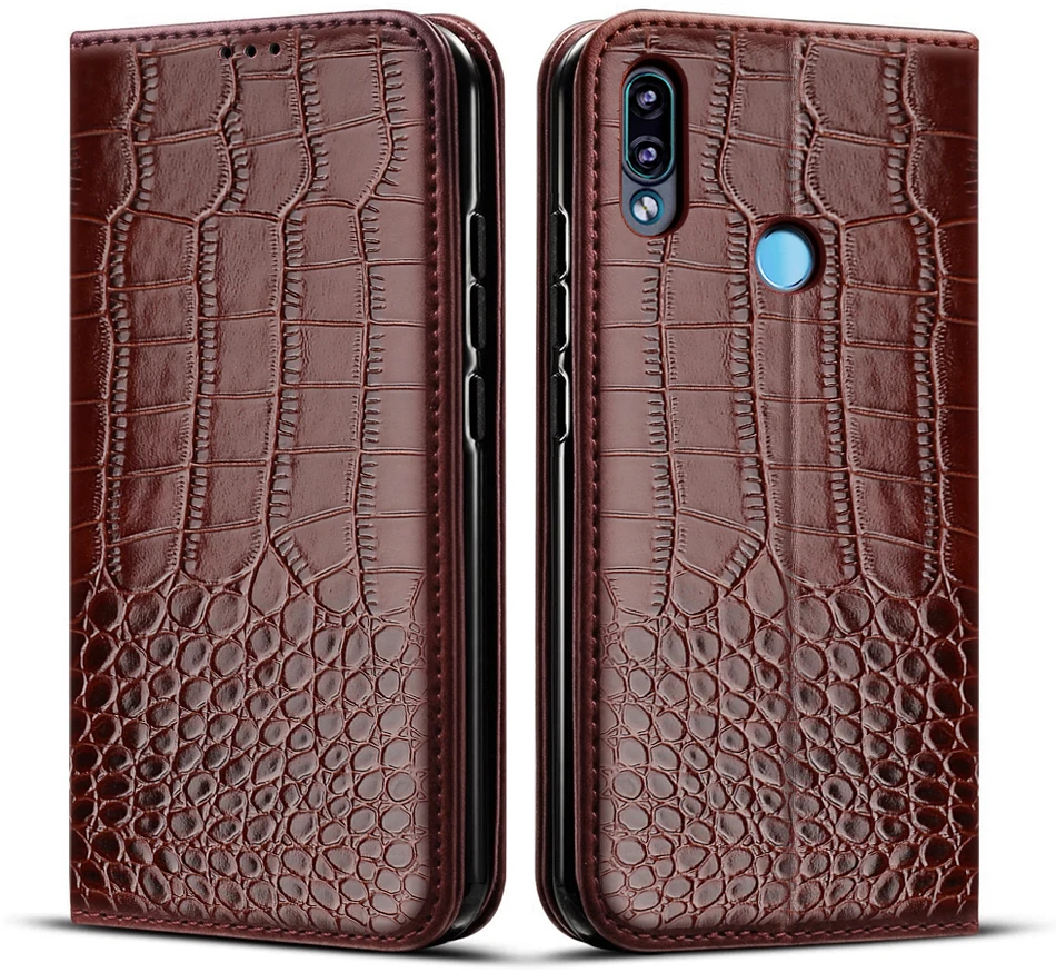 Чехол для Xiaomi Redmi Note 7, кожаный чехол-книжка с текстурой крокодиловой кожи, бумажник, держатель для карт, чехол-книжка для Redmi Note 7, чехол