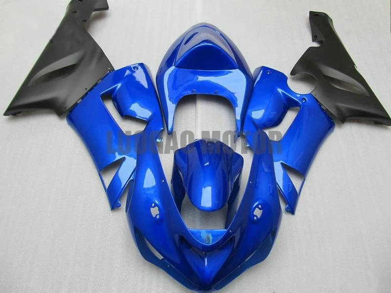

Накладка на заднюю крышку обтекателя Для KAWASAKI Ninja синий черный ZX6R 05 06 636 кузов ZX 6R 2005 2006 Обтекатели комплекты обтекателей