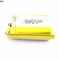 3 7v lithium polymer battery 102428 650mah mp3 mp4 bluetooth watch cell lithium battery small stereo bluetooth gps
