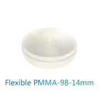 Стоматологическое лабораторное использование гибкий из оргстекла ПММА в 98x14 мм A0A1A3B1прозрачный Цвет гибкий блок PMMA ацеталь смолы для открытого уход за кожей лица CADCAM, фрезерование Системы