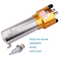 atc cnc spindle iso20 spindle for cnc router engraving machine 2 2kw 24000rpm 30000rpm