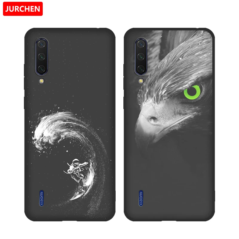 Силиконовый чехол для Xiaomi Mi 9 Lite Mi9 мягкий ТПУ с героями мультфильмов | Мобильные