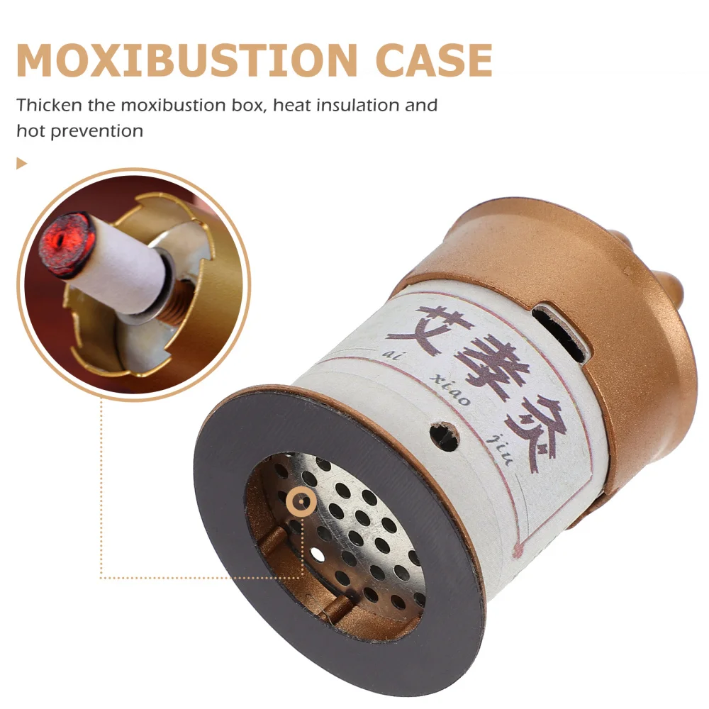 

1 set of Health Care Moxibustion Box Household Moxibustion Therapy Sticker