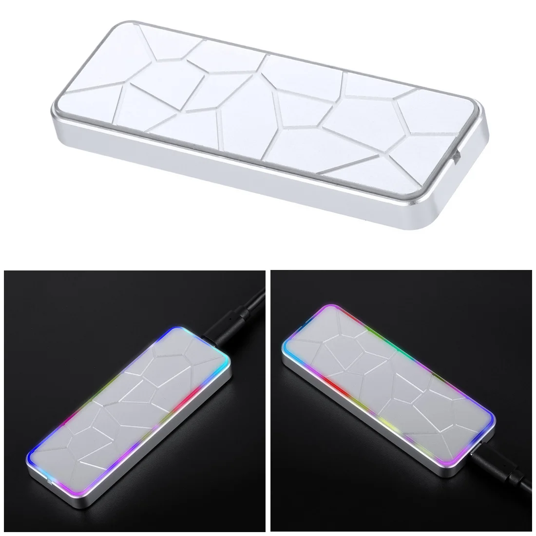 Корпус SSD USB 3 1 к M.2 PCIe / M2 M Key SATA Type C Адаптерная карта мобильный жесткий диск для