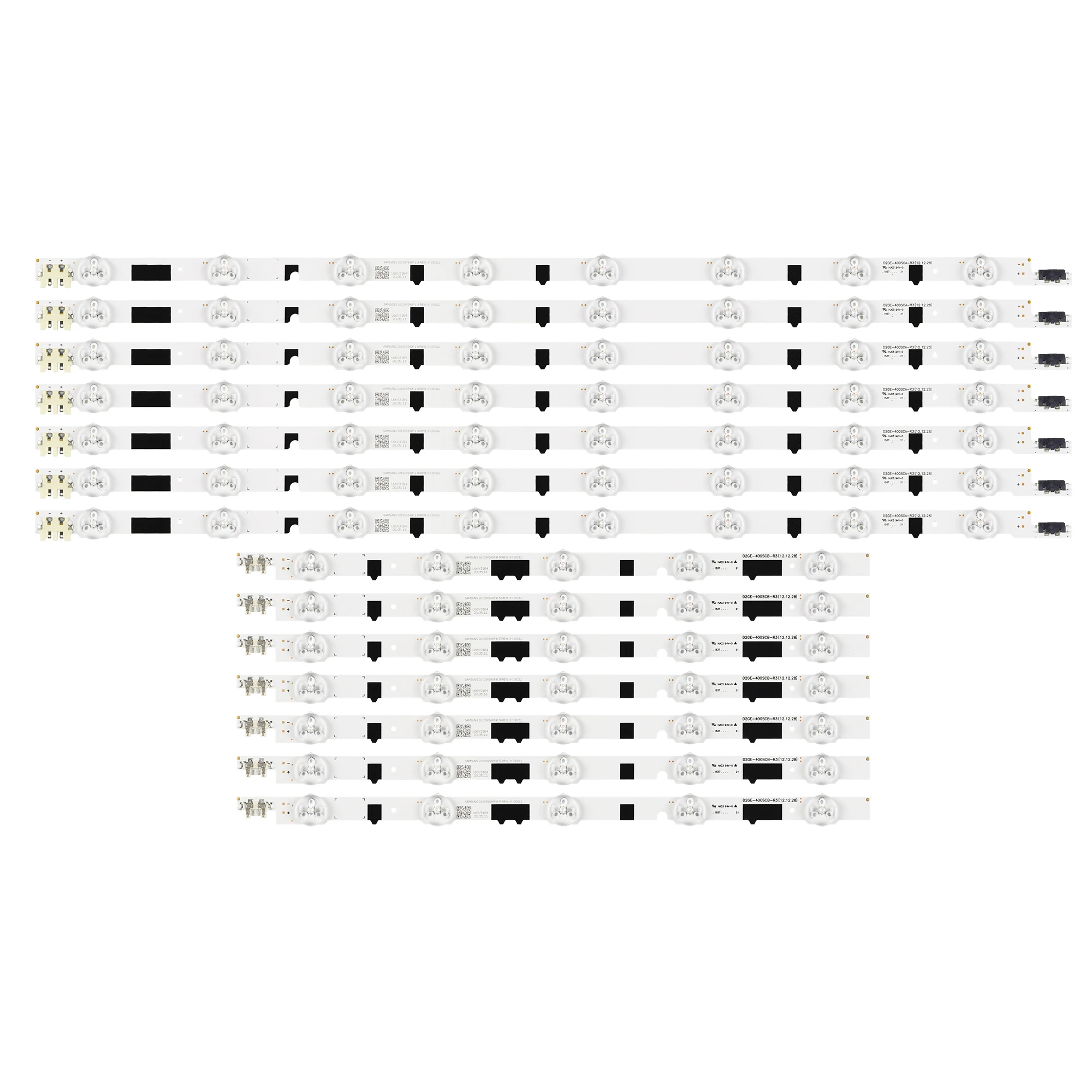 Новинка 5 комплектов = 70 шт. сменная светодиодная подсветка для samsung UE40F6400AK D2GE 400SCA R3