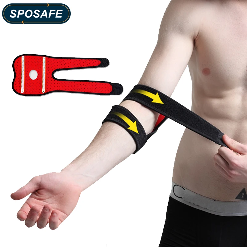 2 шт./пара Регулируемый Неопреновый локоть Поддержка Обёрточная бумага бандажа