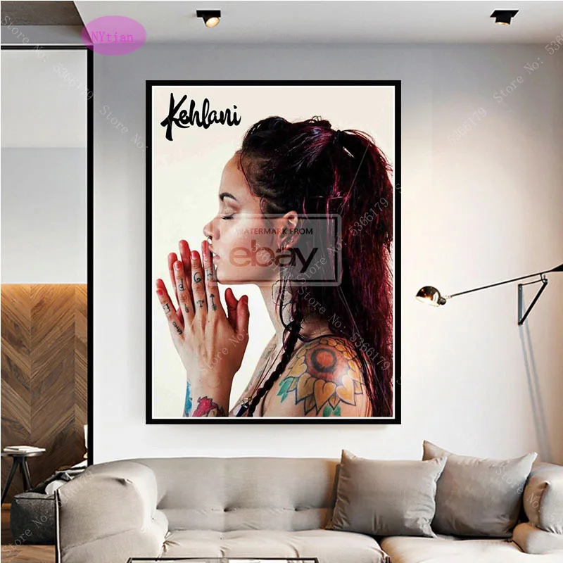 Новинка NT1005 Постер Kehlani для поп-музыки певицы звезды подарочный альбом плакаты