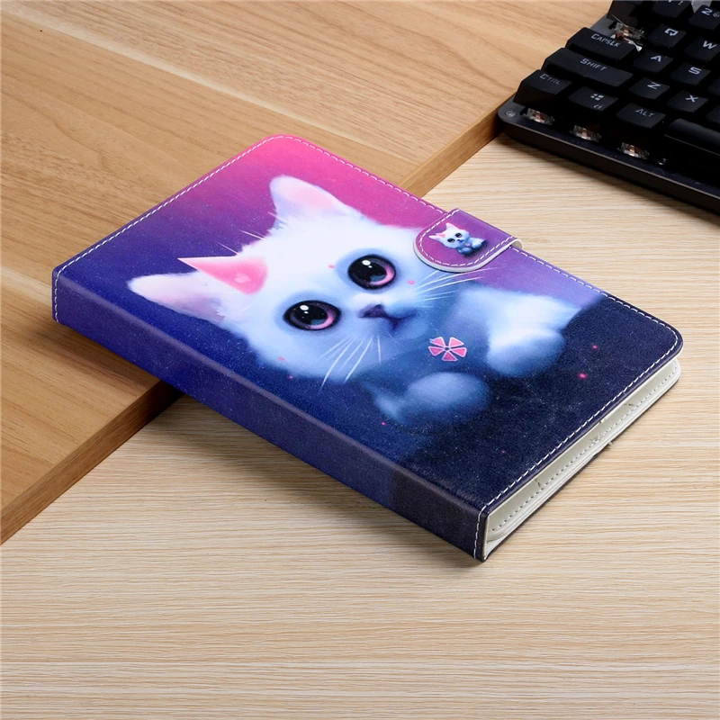 

10 inch Universal Cover Case For Samsung Sony Lenovo Huawei ASUS 9.7 10.1 10.2 10.5 10.7 10.8 inch Leather Cartoon Cover Cases