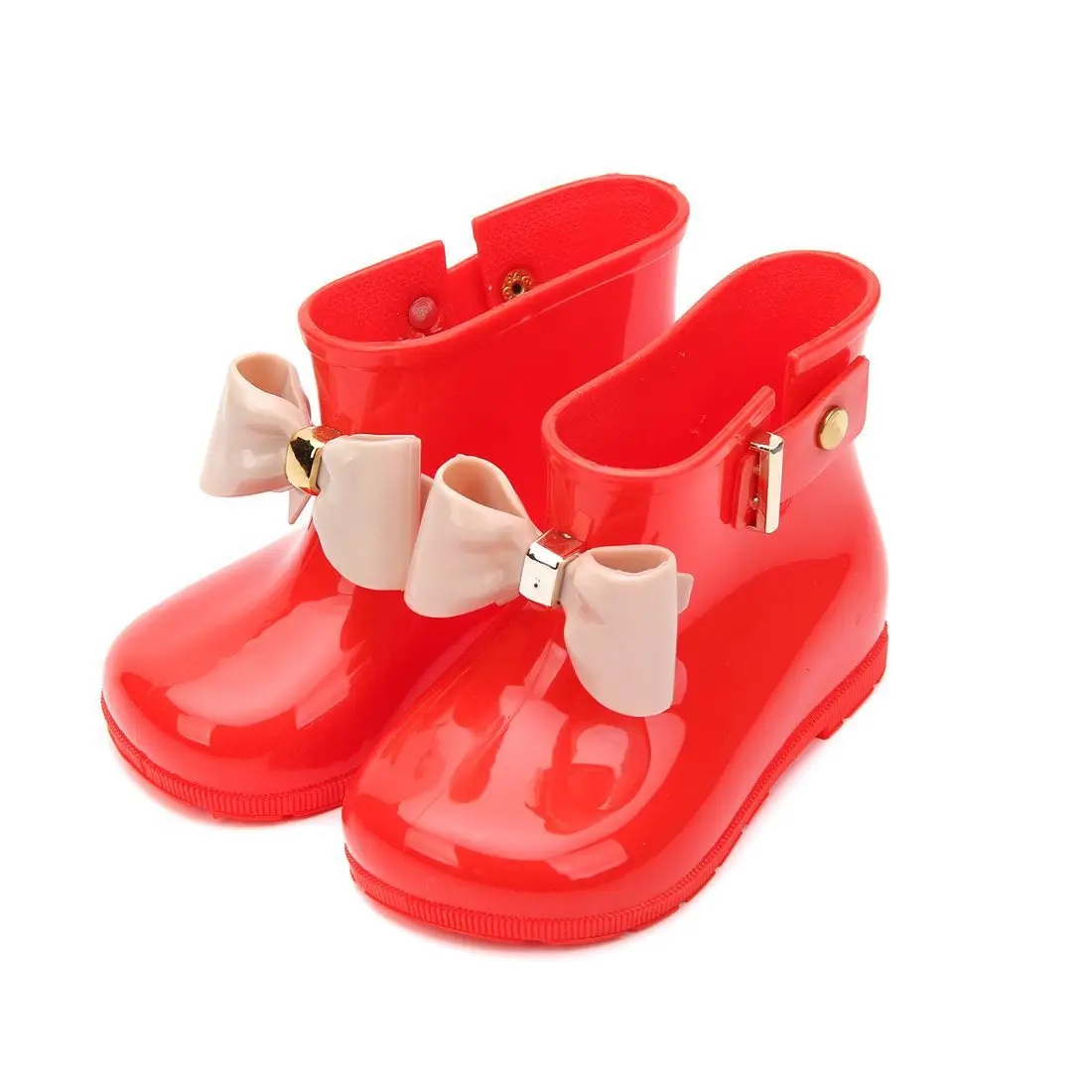 Mini Melissa 2020 милые сапоги от дождя с бантом для девочек желейные сандалии детская