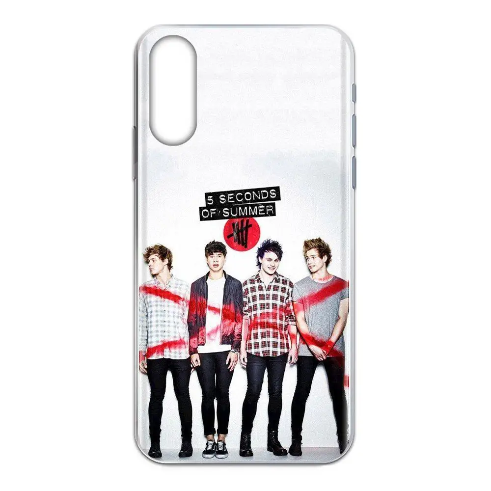 Soft TPU Cell Phone For Samsung Galaxy S3 S4 S5 Mini S6 S7 S8 Edge Plus S9 S10 S20 5 Seconds Of Summer 5sos | Мобильные телефоны и
