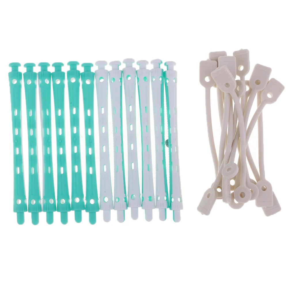 12 шт. щипцы для завивки волос набор сделай сам инструменты салона красоты резинка