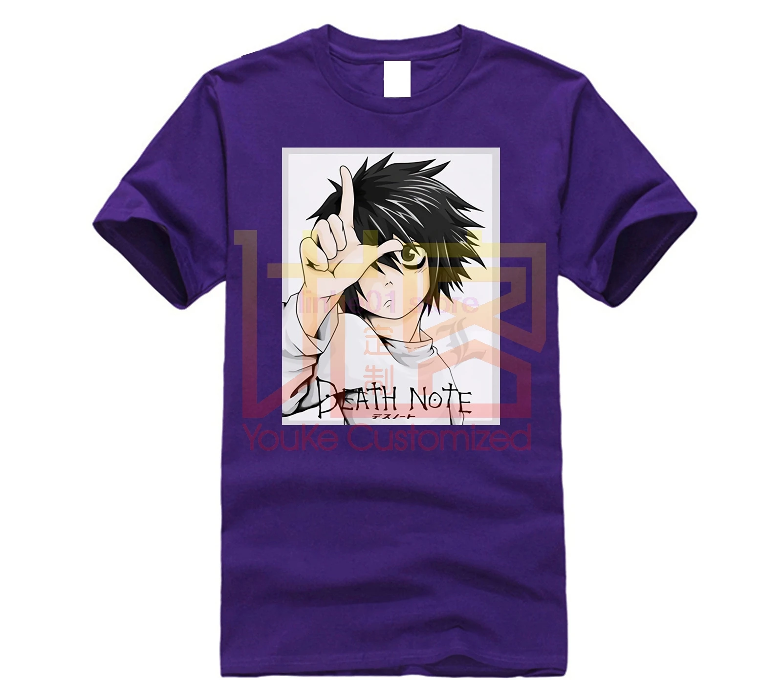 Новинка 2020 футболка с принтом death note Мужская коротким рукавом летняя ryuuku ryuk