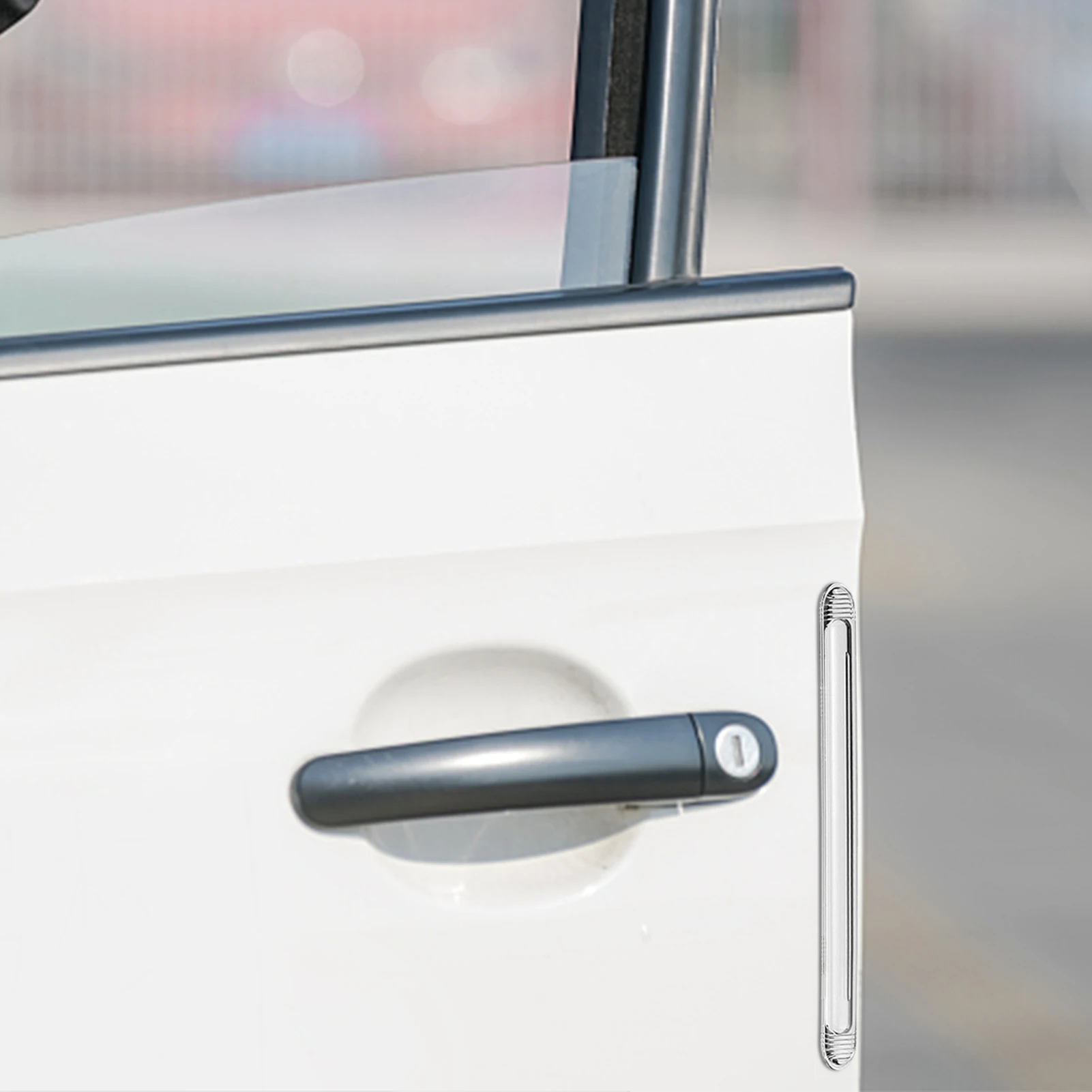 4 шт защита края машинной двери прозрачный Анти-столкновения полоска наклейки